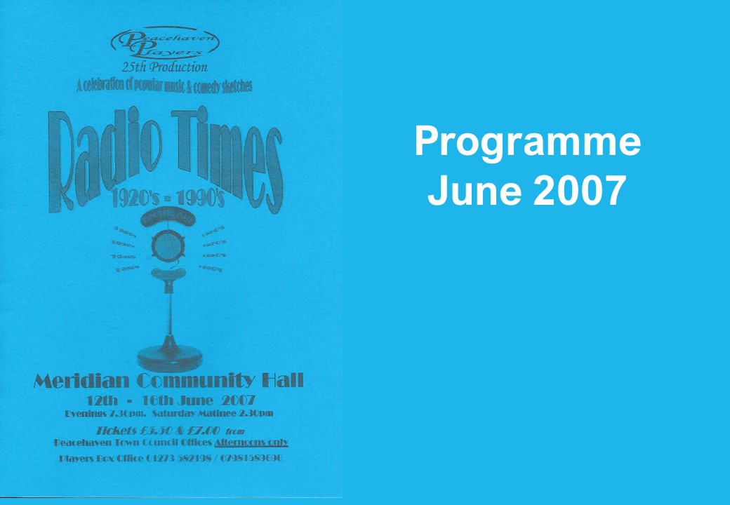 Programme:Radio Times 2007